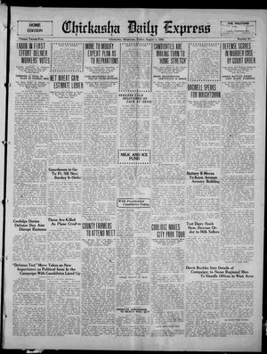 Chickasha Daily Express (Chickasha, Okla.), Vol. 25, No. 91, Ed. 1 Friday, August 1, 1924
