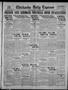 Primary view of Chickasha Daily Express (Chickasha, Okla.), Vol. 25, No. 102, Ed. 1 Thursday, August 14, 1924