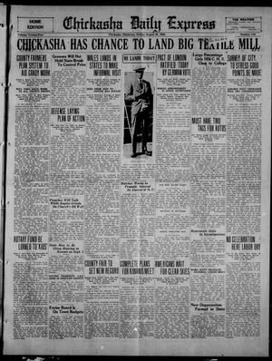 Chickasha Daily Express (Chickasha, Okla.), Vol. 25, No. 115, Ed. 1 Friday, August 29, 1924