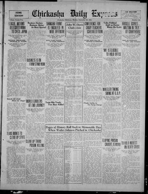Chickasha Daily Express (Chickasha, Okla.), Vol. 25, No. 140, Ed. 1 Monday, September 29, 1924