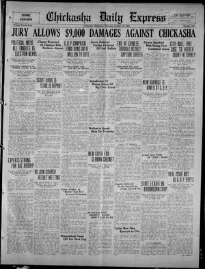 Chickasha Daily Express (Chickasha, Okla.), Vol. 25, No. 155, Ed. 1 Thursday, October 16, 1924