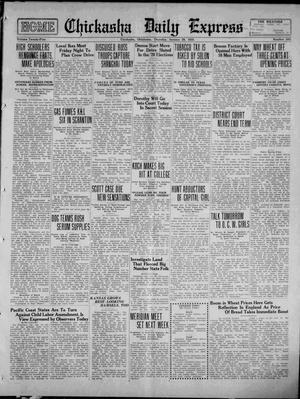 Chickasha Daily Express (Chickasha, Okla.), Vol. 25, No. 243, Ed. 1 Thursday, January 29, 1925