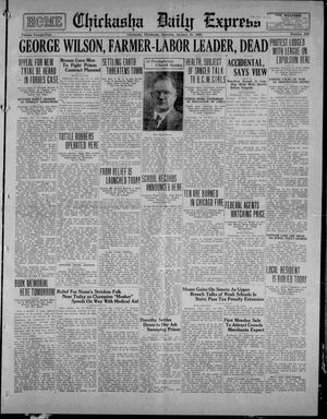 Chickasha Daily Express (Chickasha, Okla.), Vol. 25, No. 245, Ed. 1 Saturday, January 31, 1925