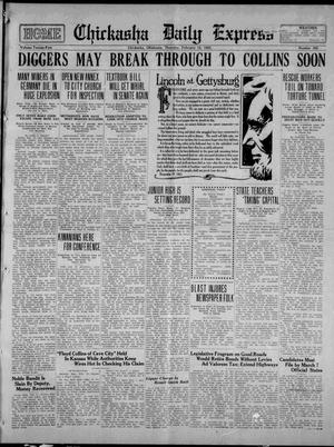 Chickasha Daily Express (Chickasha, Okla.), Vol. 25, No. 255, Ed. 1 Thursday, February 12, 1925