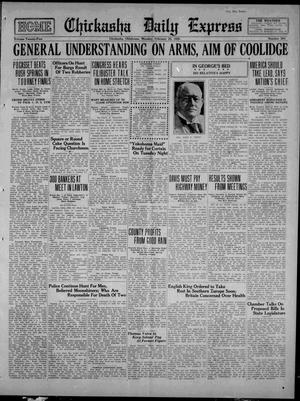 Chickasha Daily Express (Chickasha, Okla.), Vol. 25, No. 264, Ed. 1 Monday, February 23, 1925