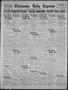 Thumbnail image of item number 1 in: 'Chickasha Daily Express (Chickasha, Okla.), Vol. 25, No. 268, Ed. 1 Friday, February 27, 1925'.