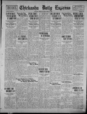 Chickasha Daily Express (Chickasha, Okla.), Vol. 25, No. 274, Ed. 1 Friday, March 6, 1925