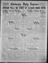 Newspaper: Chickasha Daily Express (Chickasha, Okla.), Vol. 25, No. 288, Ed. 1 M…