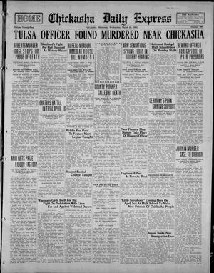 Chickasha Daily Express (Chickasha, Okla.), Vol. 25, No. 290, Ed. 1 Wednesday, March 25, 1925
