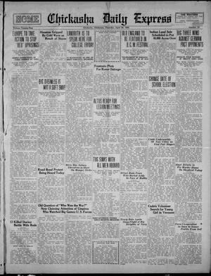 Chickasha Daily Express (Chickasha, Okla.), Vol. 25, No. 321, Ed. 1 Thursday, April 30, 1925