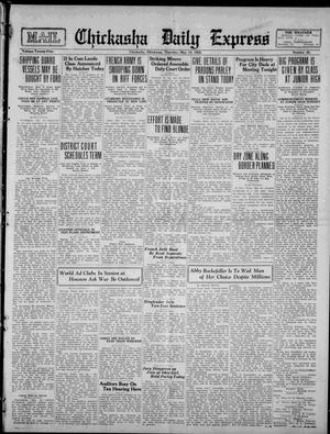 Chickasha Daily Express (Chickasha, Okla.), Vol. 25, No. 26, Ed. 1 Thursday, May 14, 1925
