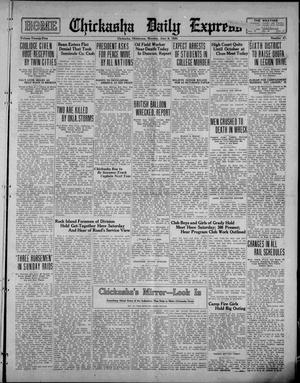Chickasha Daily Express (Chickasha, Okla.), Vol. 25, No. 47, Ed. 1 Monday, June 8, 1925