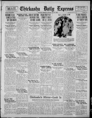 Chickasha Daily Express (Chickasha, Okla.), Vol. 25, No. 62, Ed. 1 Thursday, June 25, 1925