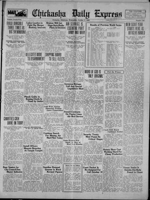 Chickasha Daily Express (Chickasha, Okla.), Vol. 25, No. 149, Ed. 1 Wednesday, October 7, 1925