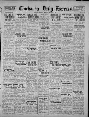 Chickasha Daily Express (Chickasha, Okla.), Vol. 25, No. 173, Ed. 1 Wednesday, November 4, 1925