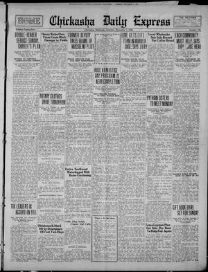 Chickasha Daily Express (Chickasha, Okla.), Vol. 25, No. 176, Ed. 1 Saturday, November 7, 1925