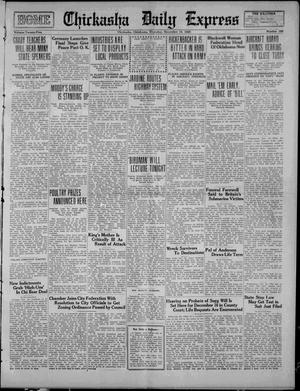 Chickasha Daily Express (Chickasha, Okla.), Vol. 25, No. 186, Ed. 1 Thursday, November 19, 1925