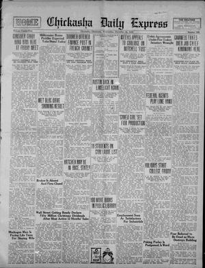 Chickasha Daily Express (Chickasha, Okla.), Vol. 25, No. 208, Ed. 1 Wednesday, December 16, 1925