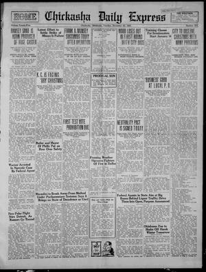 Chickasha Daily Express (Chickasha, Okla.), Vol. 25, No. 213, Ed. 1 Tuesday, December 22, 1925
