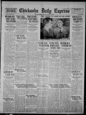 Chickasha Daily Express (Chickasha, Okla.), Vol. 25, No. 242, Ed. 1 Monday, January 25, 1926