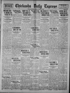 Chickasha Daily Express (Chickasha, Okla.), Vol. 25, No. 253, Ed. 1 Saturday, February 6, 1926