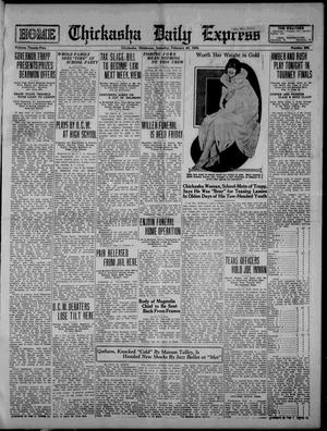 Chickasha Daily Express (Chickasha, Okla.), Vol. 25, No. 265, Ed. 1 Saturday, February 20, 1926