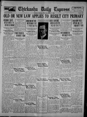 Chickasha Daily Express (Chickasha, Okla.), Vol. 25, No. 286, Ed. 1 Wednesday, March 17, 1926