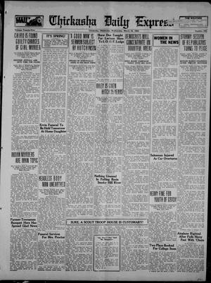 Chickasha Daily Express (Chickasha, Okla.), Vol. 25, No. 292, Ed. 1 Wednesday, March 24, 1926