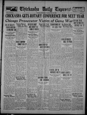 Chickasha Daily Express (Chickasha, Okla.), Vol. 26, No. 14, Ed. 1 Wednesday, April 28, 1926