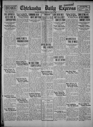 Chickasha Daily Express (Chickasha, Okla.), Vol. 33, No. 56, Ed. 1 Wednesday, June 16, 1926