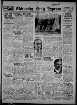Primary view of object titled 'Chickasha Daily Express (Chickasha, Okla.), Vol. 26, No. 61, Ed. 1 Tuesday, June 22, 1926'.