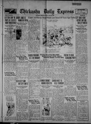Chickasha Daily Express (Chickasha, Okla.), Vol. 26, No. 64, Ed. 1 Friday, June 25, 1926