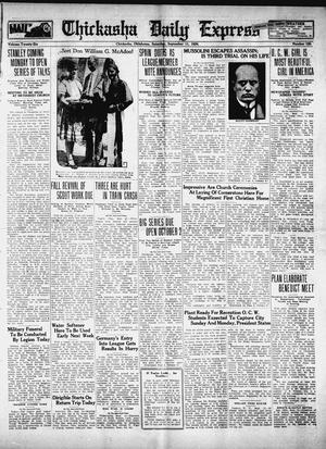 Chickasha Daily Express (Chickasha, Okla.), Vol. 33, No. 129, Ed. 1 Saturday, September 11, 1926