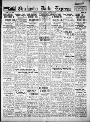 Chickasha Daily Express (Chickasha, Okla.), Vol. 33, No. 144, Ed. 1 Wednesday, September 29, 1926