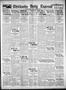 Newspaper: Chickasha Daily Express (Chickasha, Okla.), Vol. 33, No. 159, Ed. 1 S…
