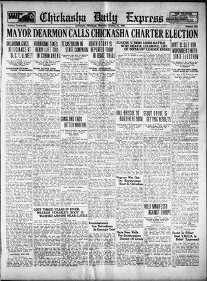 Chickasha Daily Express (Chickasha, Okla.), Vol. 33, No. 163, Ed. 1 Thursday, October 21, 1926