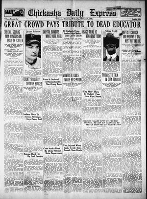 Chickasha Daily Express (Chickasha, Okla.), Vol. 33, No. 168, Ed. 1 Wednesday, October 27, 1926