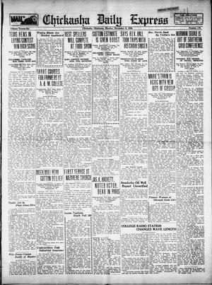 Chickasha Daily Express (Chickasha, Okla.), Vol. 33, No. 178, Ed. 1 Monday, November 8, 1926