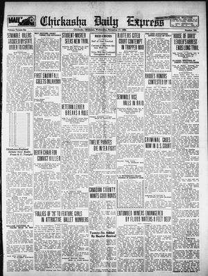 Chickasha Daily Express (Chickasha, Okla.), Vol. 33, No. 186, Ed. 1 Wednesday, November 17, 1926