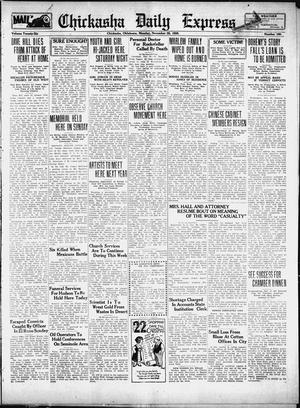 Chickasha Daily Express (Chickasha, Okla.), Vol. 33, No. 195, Ed. 1 Monday, November 29, 1926