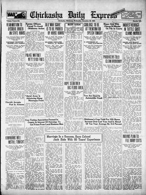 Chickasha Daily Express (Chickasha, Okla.), Vol. 33, No. 220, Ed. 1 Wednesday, December 29, 1926