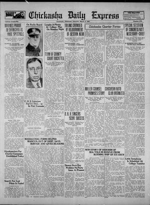 Chickasha Daily Express (Chickasha, Okla.), Vol. 26, No. 278, Ed. 1 Saturday, March 5, 1927