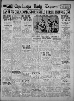 Chickasha Daily Express (Chickasha, Okla.), Vol. 36, No. 7, Ed. 1 Monday, April 18, 1927