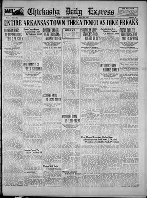 Primary view of object titled 'Chickasha Daily Express (Chickasha, Okla.), Vol. 36, No. 9, Ed. 1 Wednesday, April 20, 1927'.