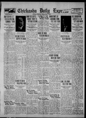 Chickasha Daily Express (Chickasha, Okla.), Vol. 27, No. 32, Ed. 1 Tuesday, May 17, 1927