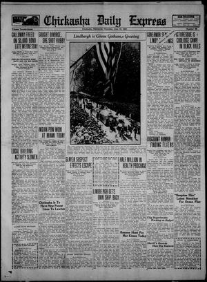 Chickasha Daily Express (Chickasha, Okla.), Vol. 27, No. 59, Ed. 1 Thursday, June 16, 1927
