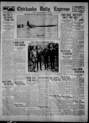 Chickasha Daily Express (Chickasha, Okla.), Vol. 27, No. 80, Ed. 1 Monday, July 11, 1927