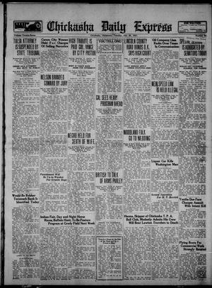 Chickasha Daily Express (Chickasha, Okla.), Vol. 27, No. 93, Ed. 1 Tuesday, July 26, 1927