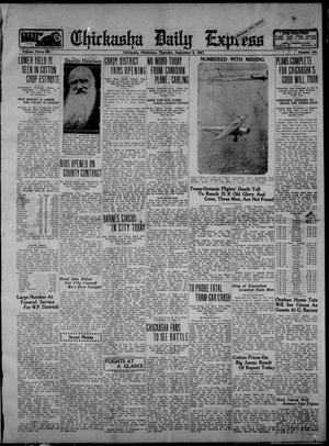 Chickasha Daily Express (Chickasha, Okla.), Vol. 36, No. 131, Ed. 1 Thursday, September 8, 1927