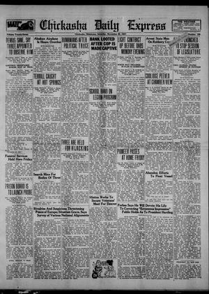 Chickasha Daily Express (Chickasha, Okla.), Vol. 27, No. 198, Ed. 1 Saturday, November 26, 1927
